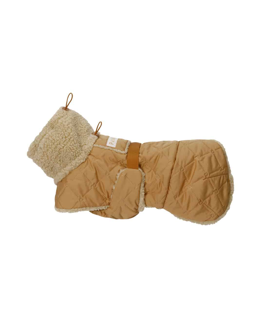 Paikka Quilted Sherpa Jakke, Camel