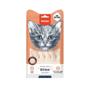 Wanpy Cat Kitten Creamy Lickable Salmon 70g