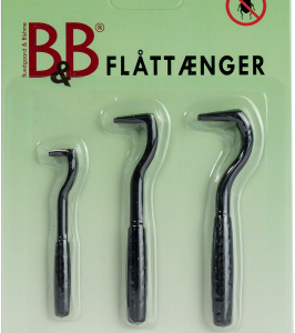 B&B Flåttænger 3 stk