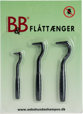 B&B Flåttænger 3 stk